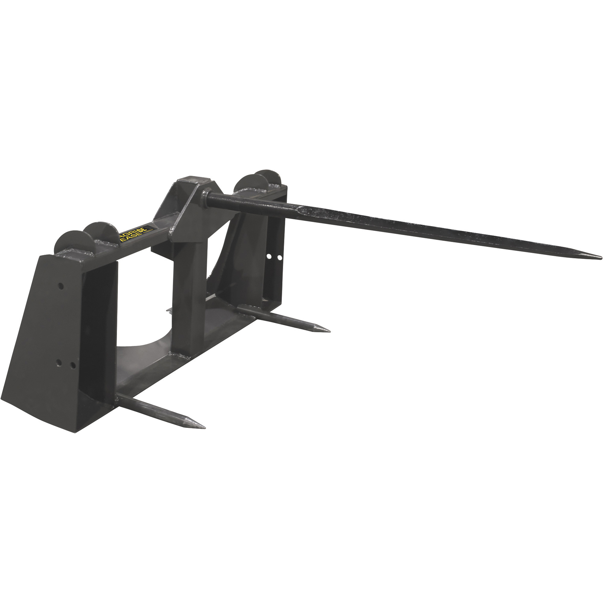 Braber, Single 49" Bale Spear Skid Steer Frame, Capacity 2000 lb,, Model# BE-BSS49BO500G